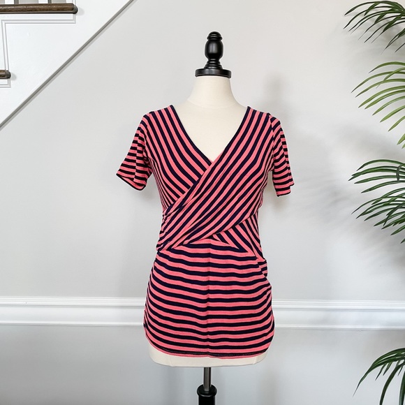 Motherhood Maternity Cross Front Maternity Shirt